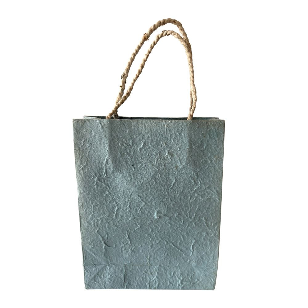 Mulberry Paper Gift Bag, Assorted Plain Colour, 15x19x5.5cm, Single