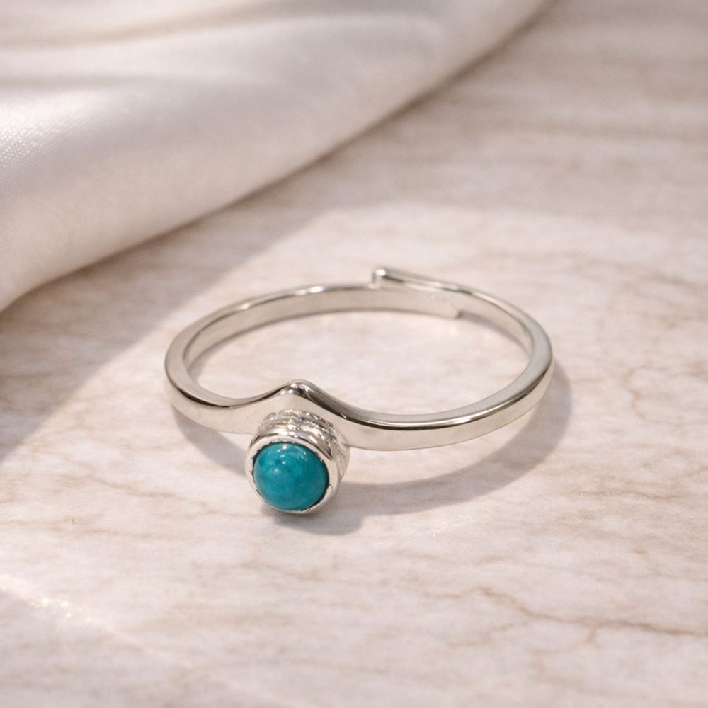 Silver-Plated Adjustable Ring (#31)