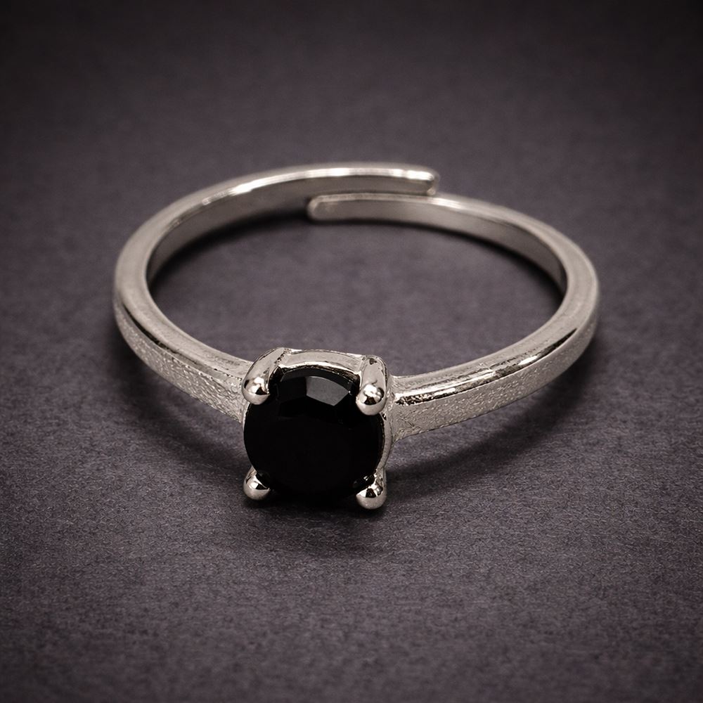 Silver-Plated Adjustable Ring (#32)