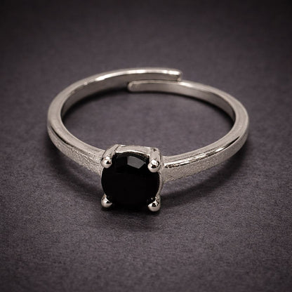 Silver-Plated Adjustable Ring (#32)