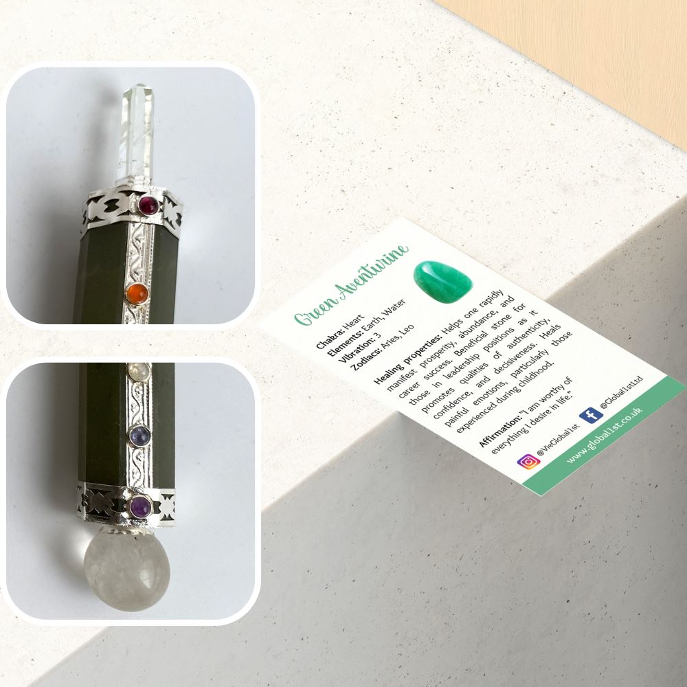 7 Chakra Healing Stick, 15cm