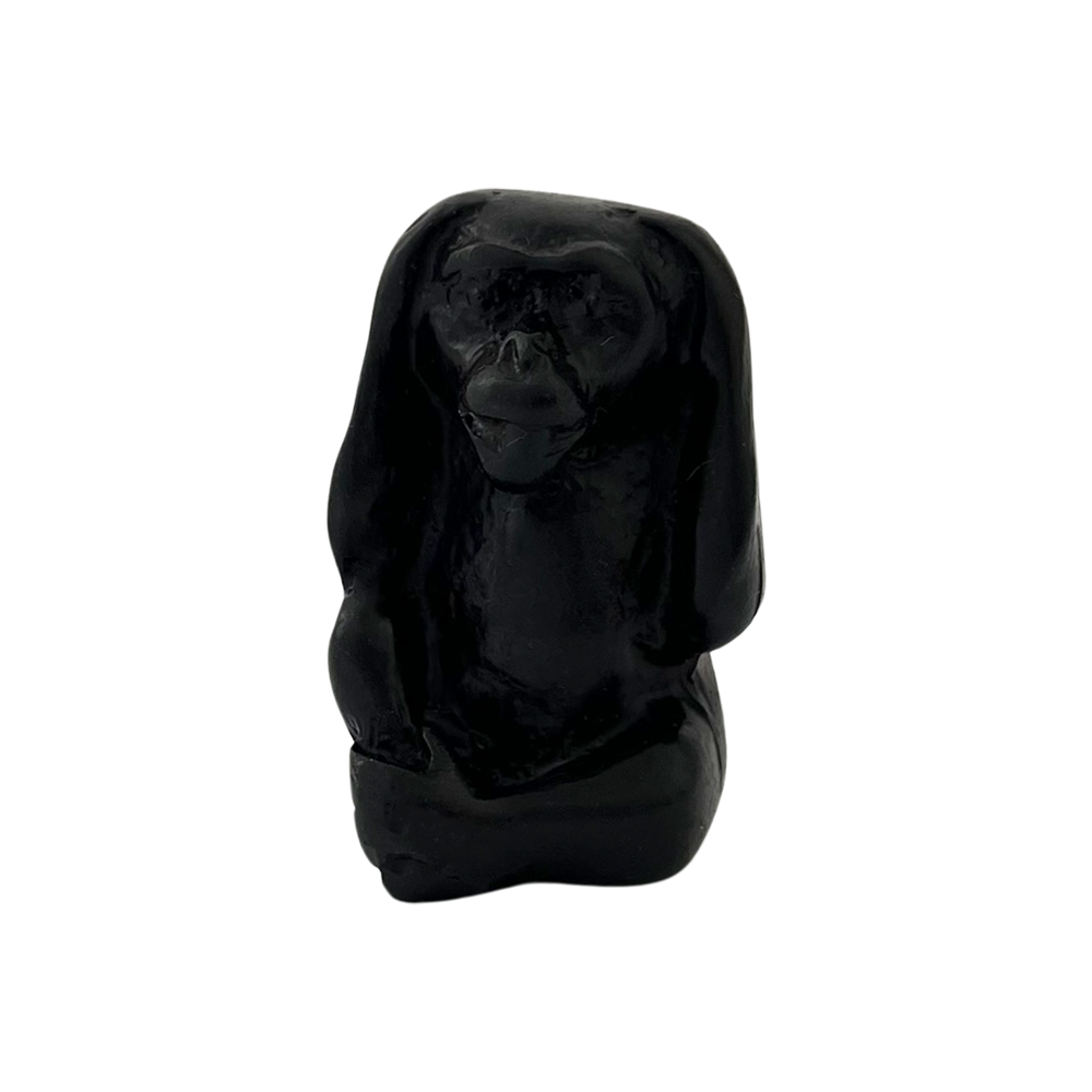 Hear No Evil Monkey Figurine, 4cm