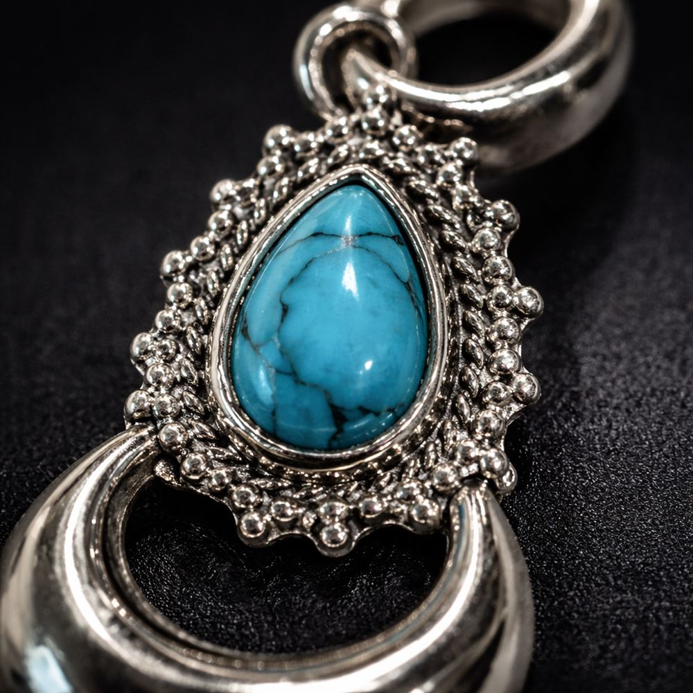 Silver-Plated Pendant (without Chain) (#10), 2.5x1.5cm