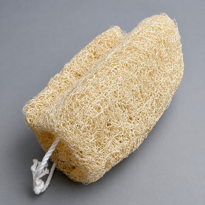 Natural Loofah with Hanging String, 13x5x5cm