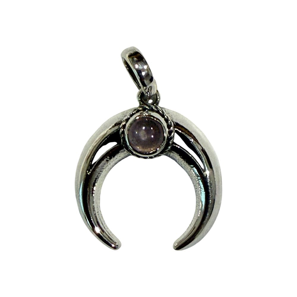 Silver-Plated Pendant (without Chain) (#01), 2x2cm