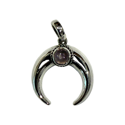 Silver-Plated Pendant (without Chain) (#01), 2x2cm