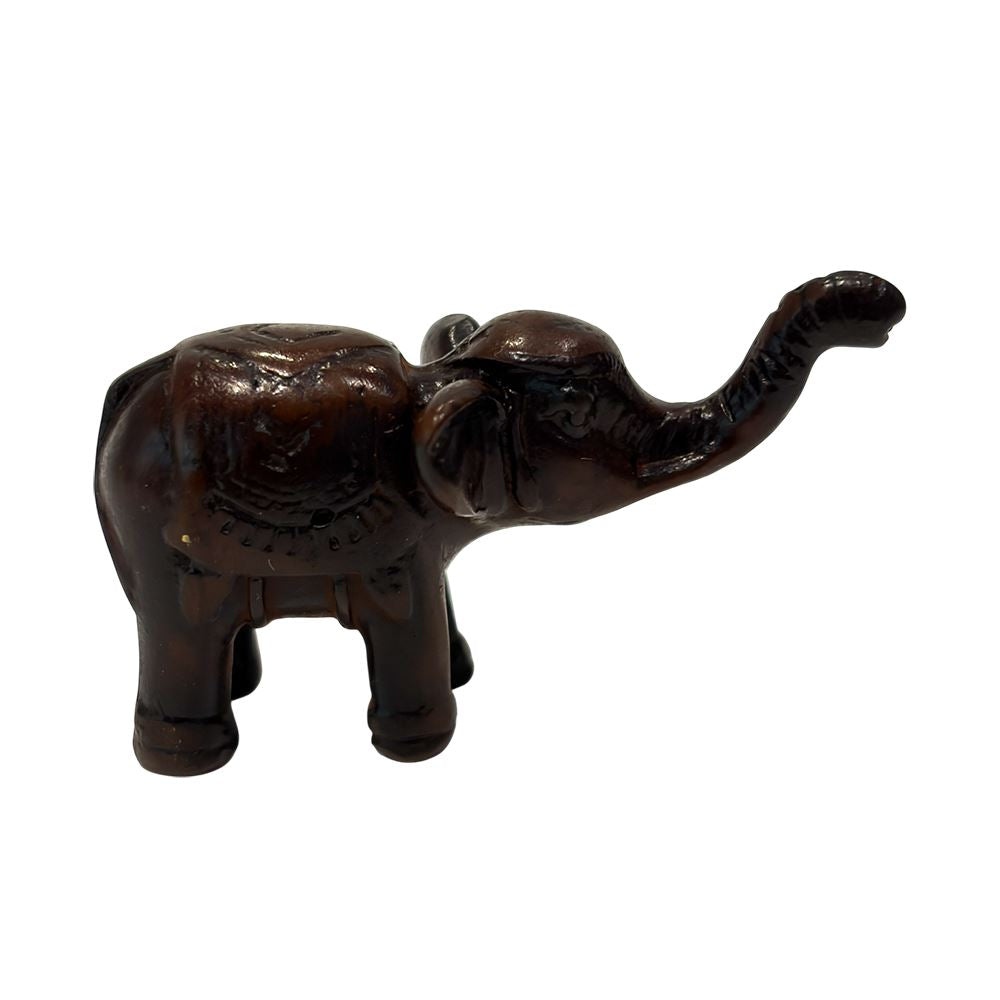 Wooden Elephant Figurine, Assorted Design, 3-4cm