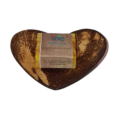 Coconut Heart Soap Dish