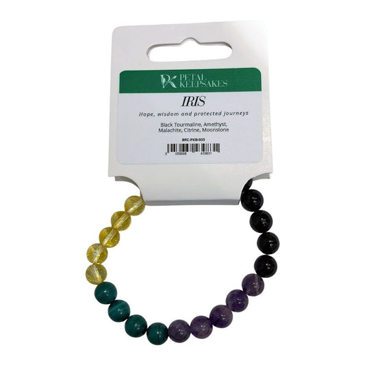 Petal Keepsakes Gemstone Bracelet, Iris - Wholesale UK - Global 1st