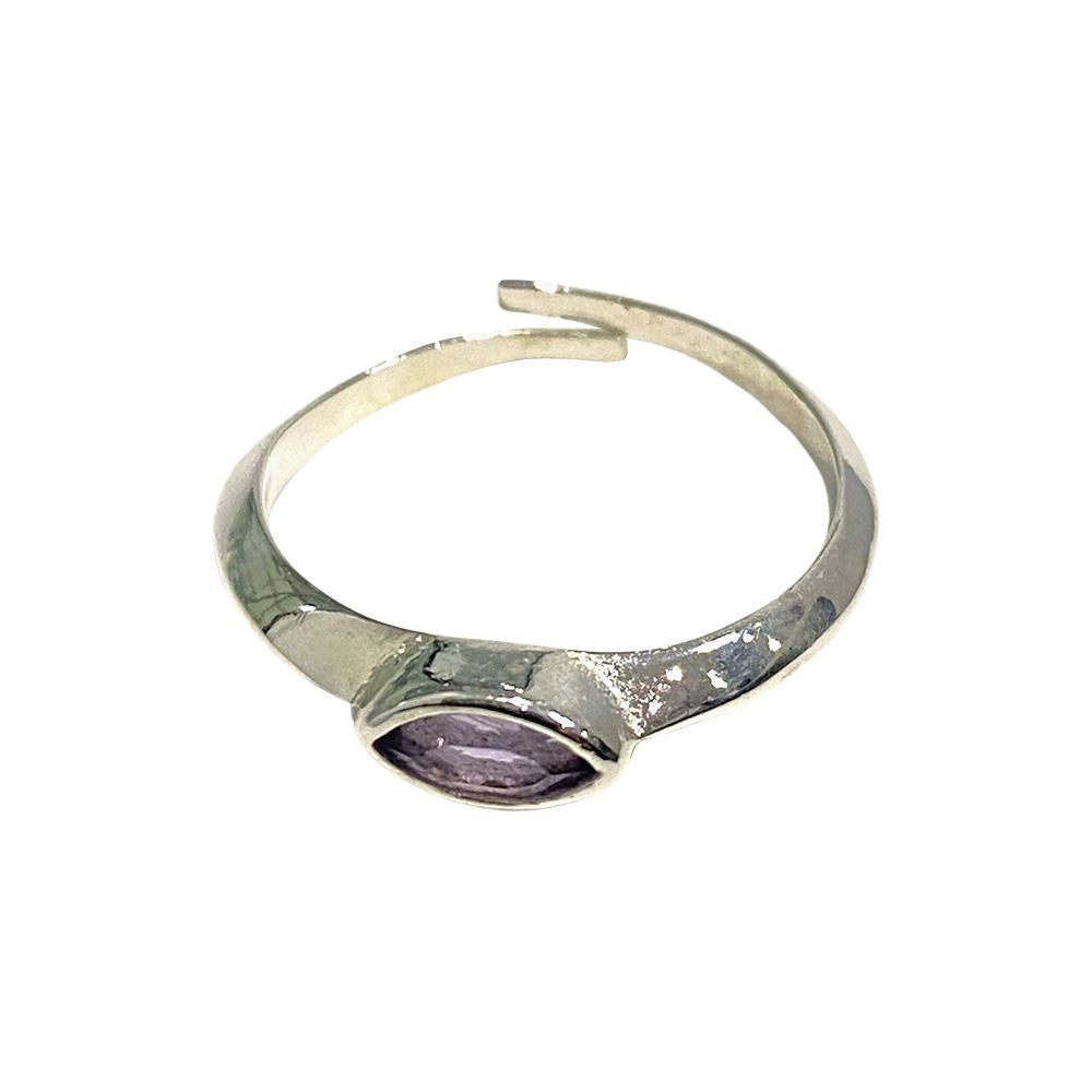 Silver-Plated Adjustable Ring - image 7