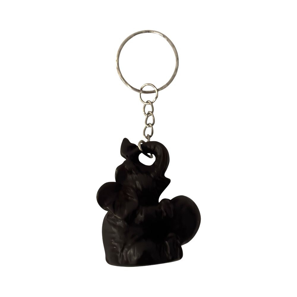 Wooden Keychain, Elephant, Assorted Design