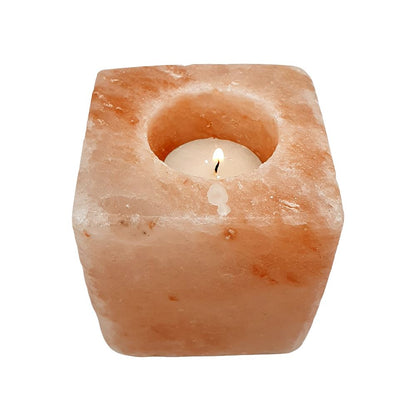 Himalayan Salt Rock Tealight Holder Small