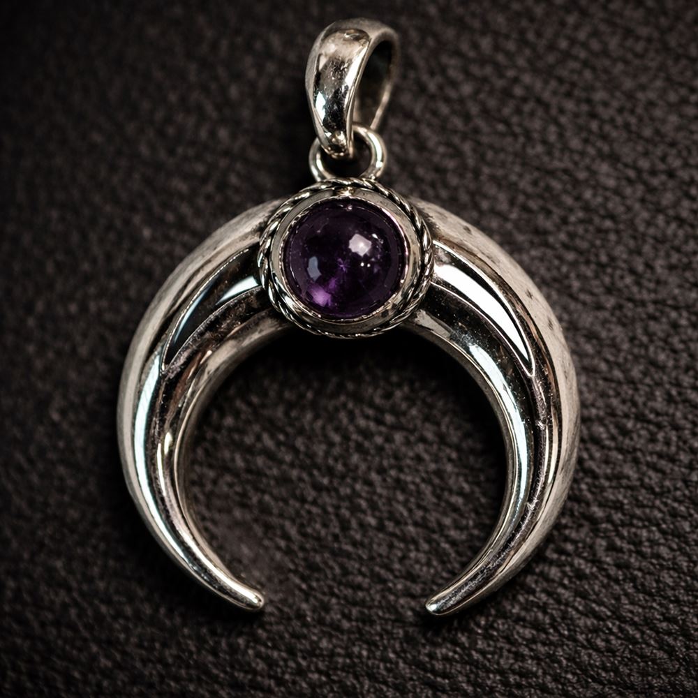 Silver-Plated Pendant (without Chain) (#01), 2x2cm