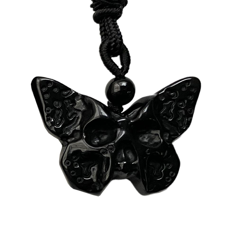 Butterfly & Skull Pendant - image 9