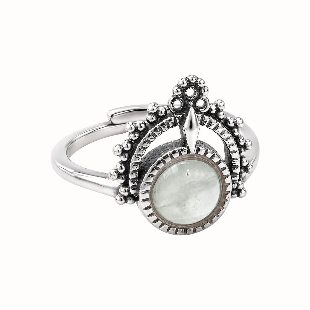 Silver-Plated Adjustable Ring (#11)