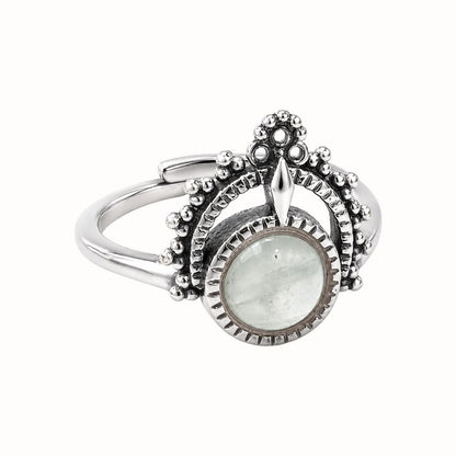 Silver-Plated Adjustable Ring (#11)
