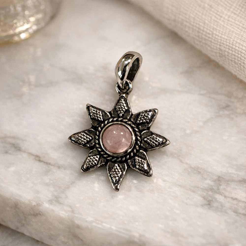 Silver-Plated Pendant (without Chain) (#04), 1.5x1.5cm