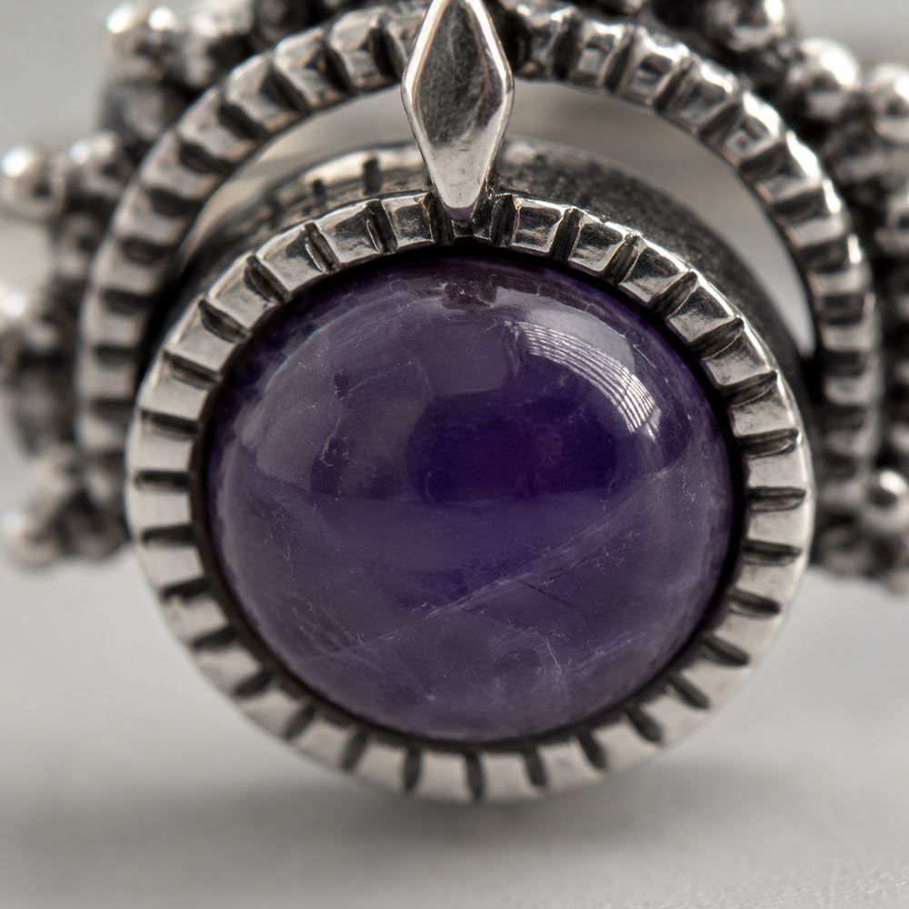 Silver-Plated Adjustable Ring (#11)