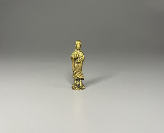 Miniature Brass Figurine, Design #130
