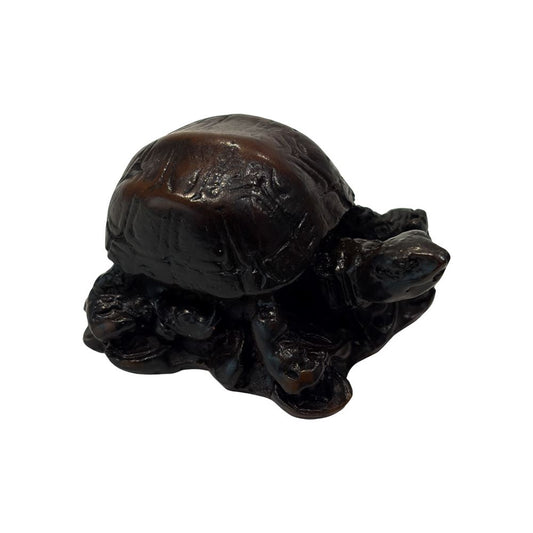 Wooden Turtle Figurine, Assorted Design, 3-4cm