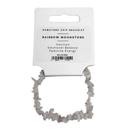 Gemstone Chip Stretch Bracelet