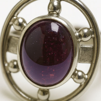 Silver-Plated Adjustable Ring (#13)