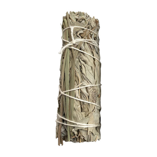 Smudge Stick, White Sage and Sweet Grass 4"