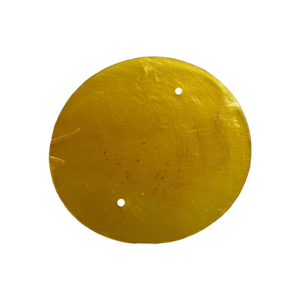 Capiz Shell Discs Green, 5cm Diameter with 2 holes, 45 pcs - image 13