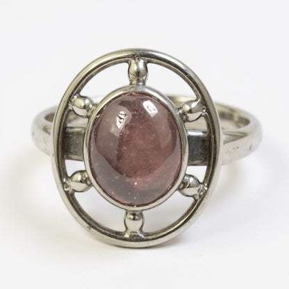 Silver-Plated Adjustable Ring (#13)