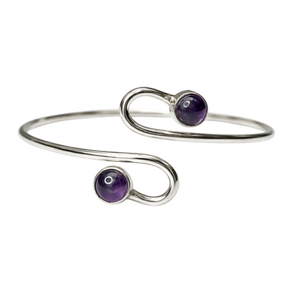 Silver-Plated Adjustable Serpentine Cuff Bangle - Wholesale UK - Global 1st