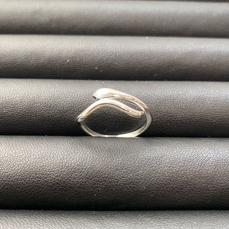 Silver-Plated Adjustable Ring (#64)