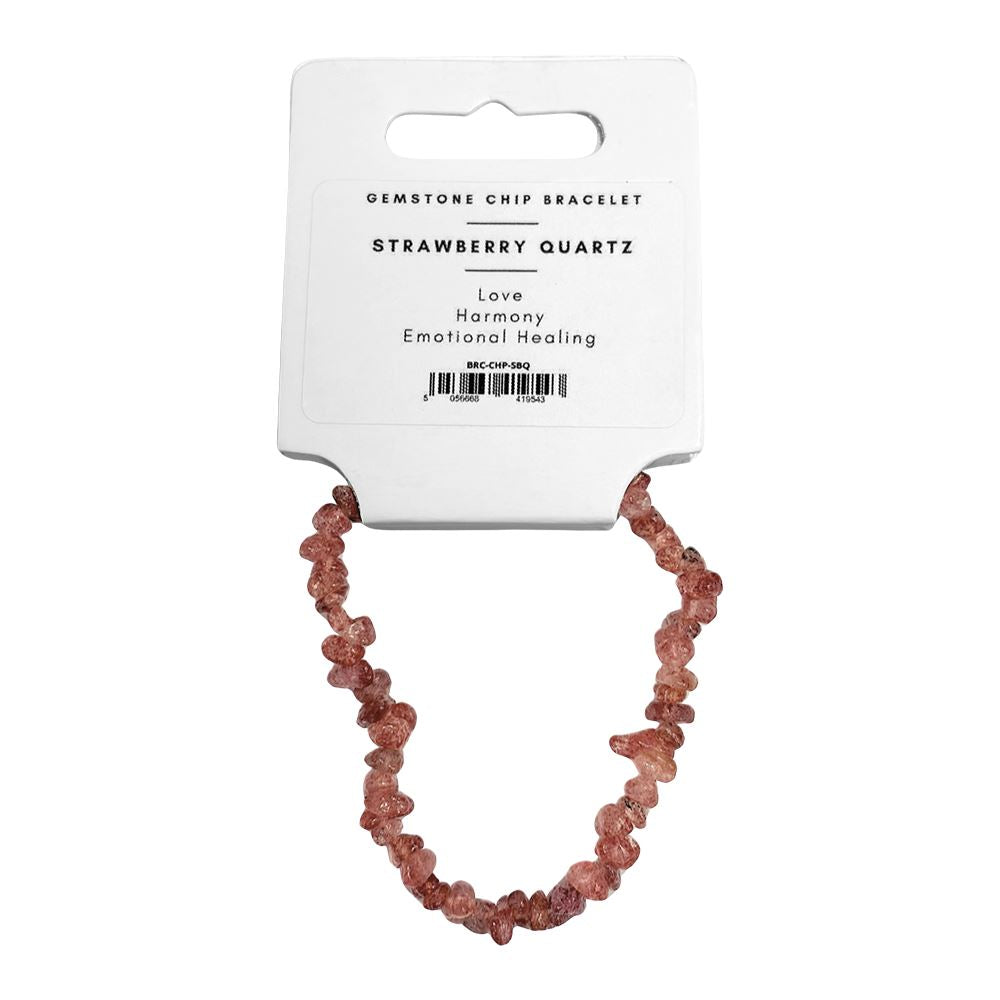 Gemstone Chip Stretch Bracelet