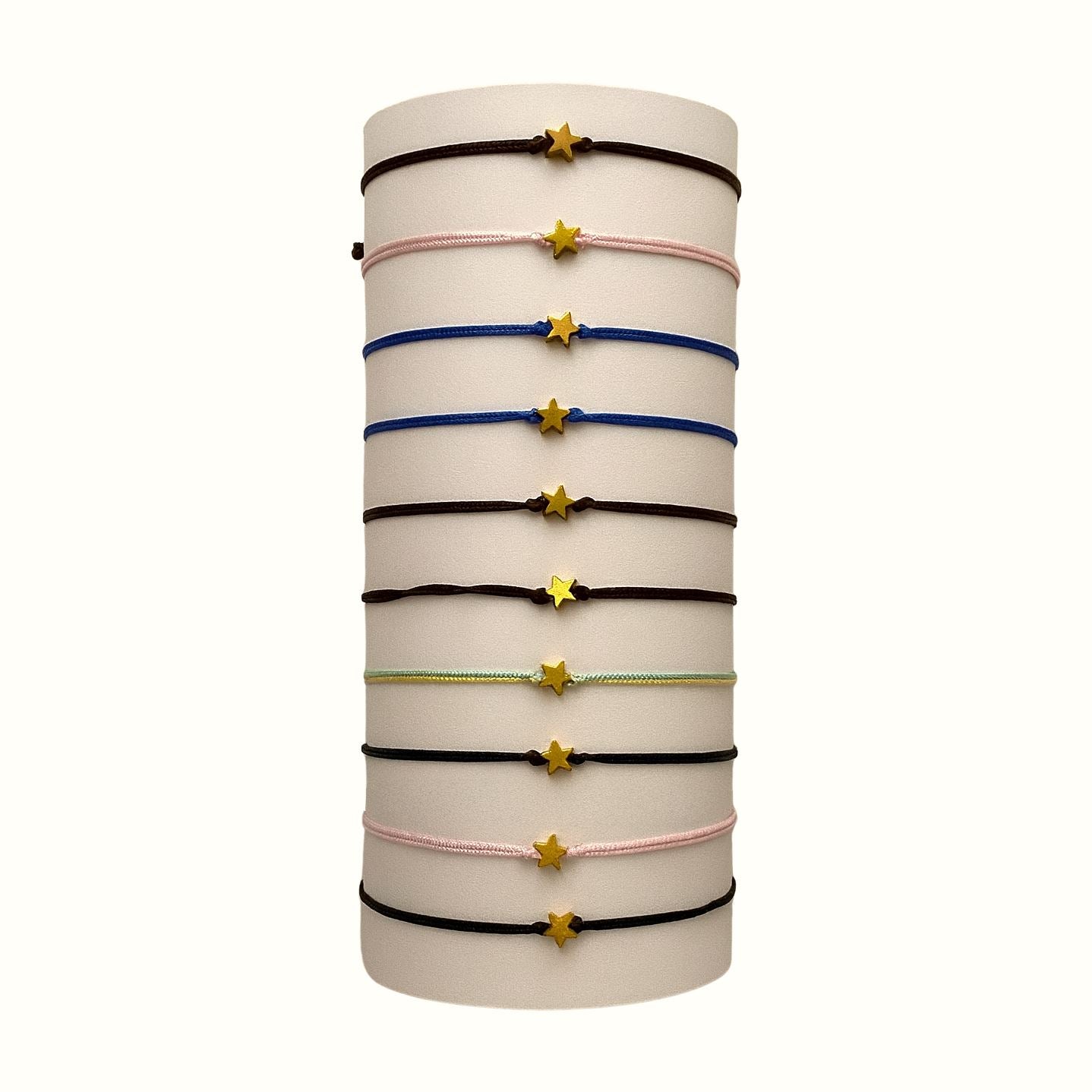 Charm Strings, Pack of 10, Assorted Colours