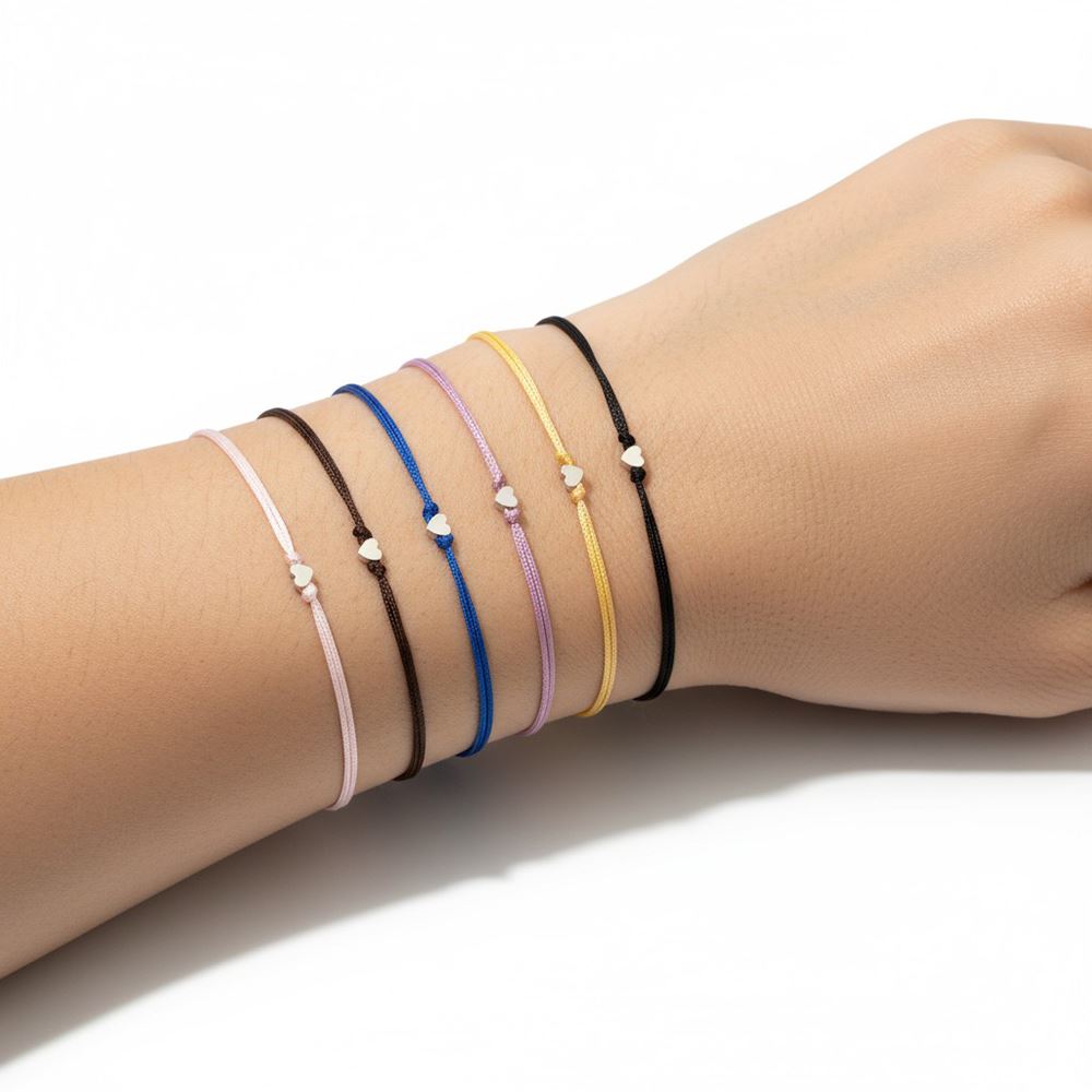 Charm Strings, Pack of 10, Assorted Colours