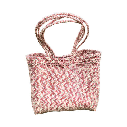 Recycled Plastic Woven Beach/Tote Long Strapped Bag, Large - image 18