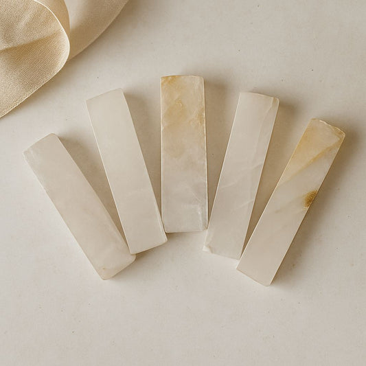 Rough Cut Crystal Wand, 10x2x0.5cm, Clear Quartz - image 4