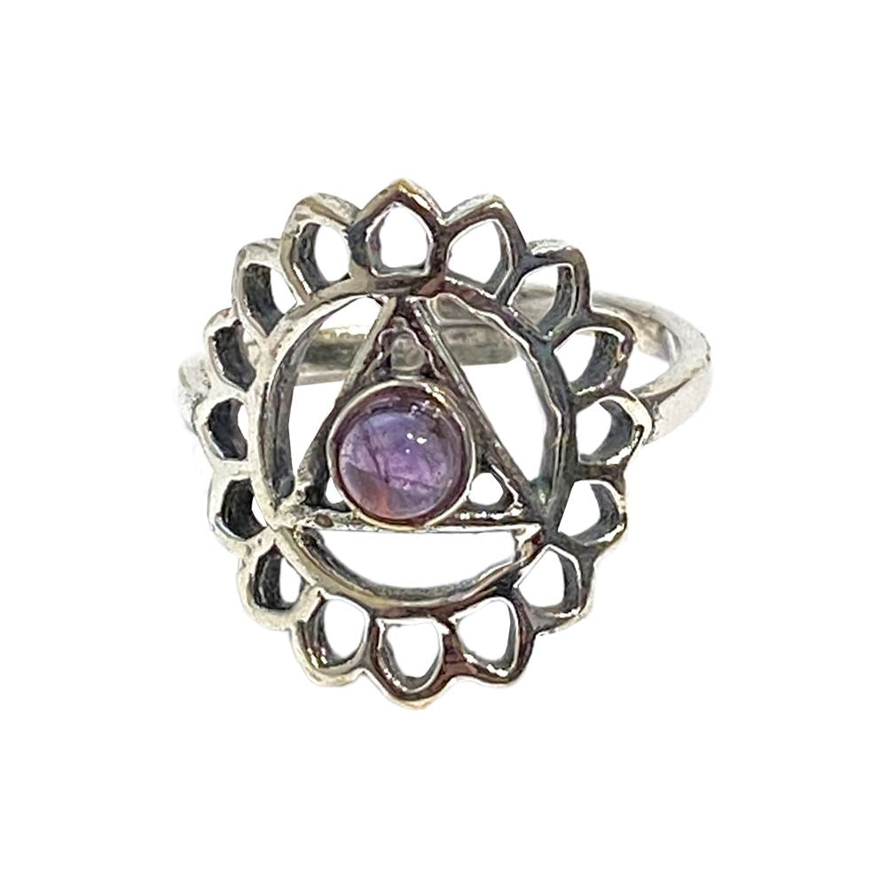 Silver-Plated Adjustable Ring - image 7