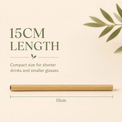 Bamboo Straws, 15cm, Singles - image 4