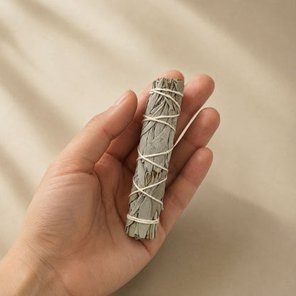 Slimline Sage Smudge Stick, White Sage 4"