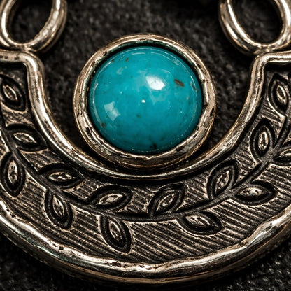 Silver-Plated Pendant (without Chain) (#09), 3x2cm