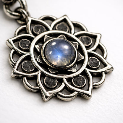 Silver-Plated Pendant (without Chain) (#08), 2x2cm