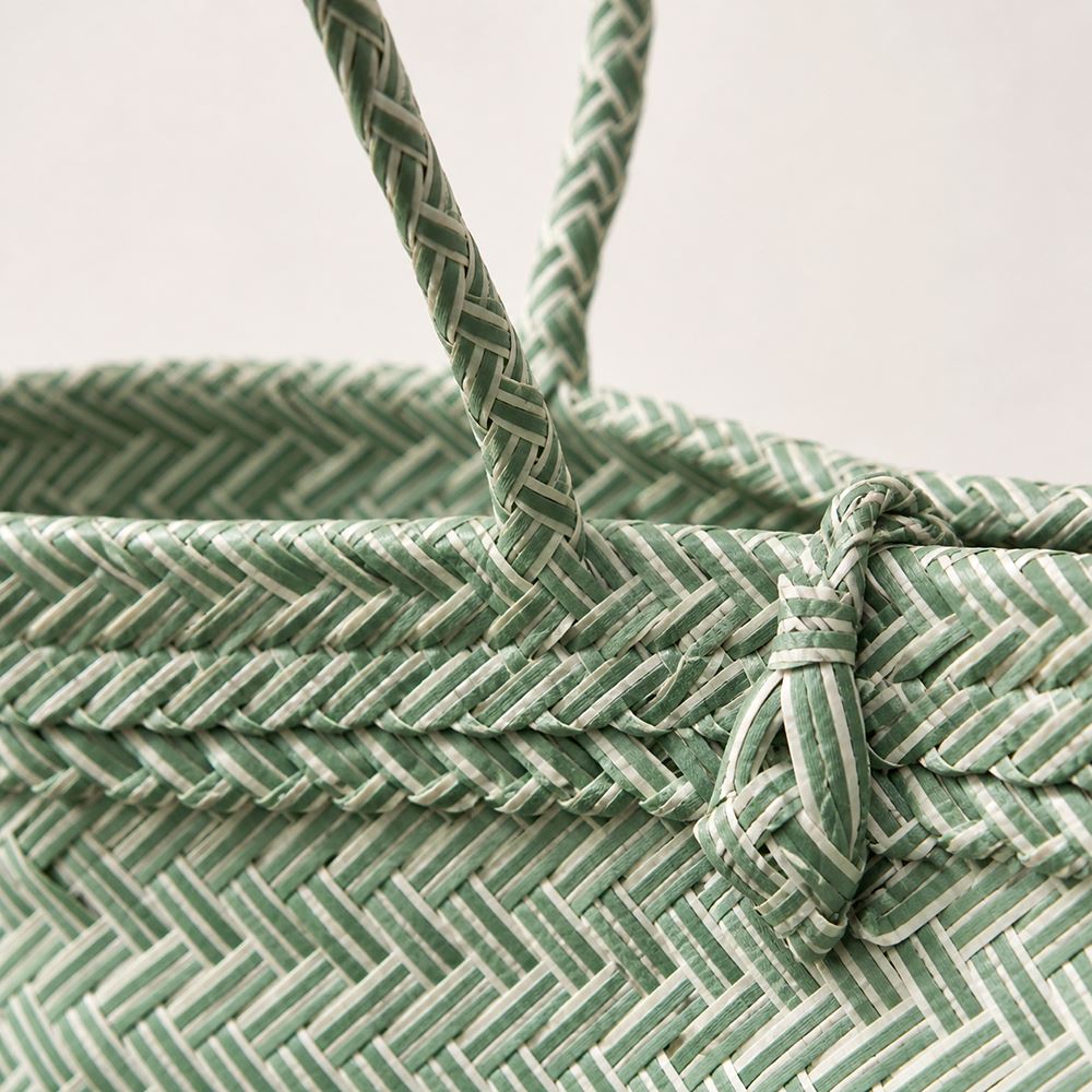 Recycled Plastic Woven Beach/Tote Long Strapped Bag, Large - image 12