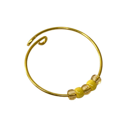 Fidget Ring, Adjustable, Assorted Colour, Pack of 5