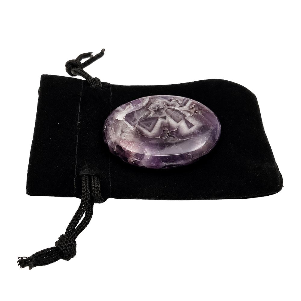 Worry Thumb Stone, Amethyst