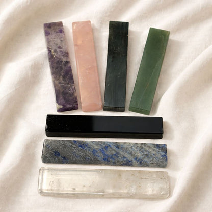 Polished Crystal Wand, 10x2cm