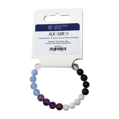 Celestial Signs Bracelet, Aquarius - Wholesale UK - Global 1st