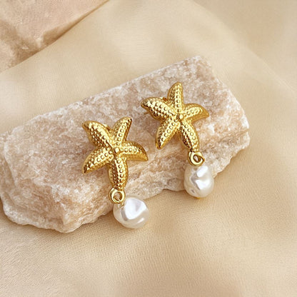 Pearl Drop Earrings