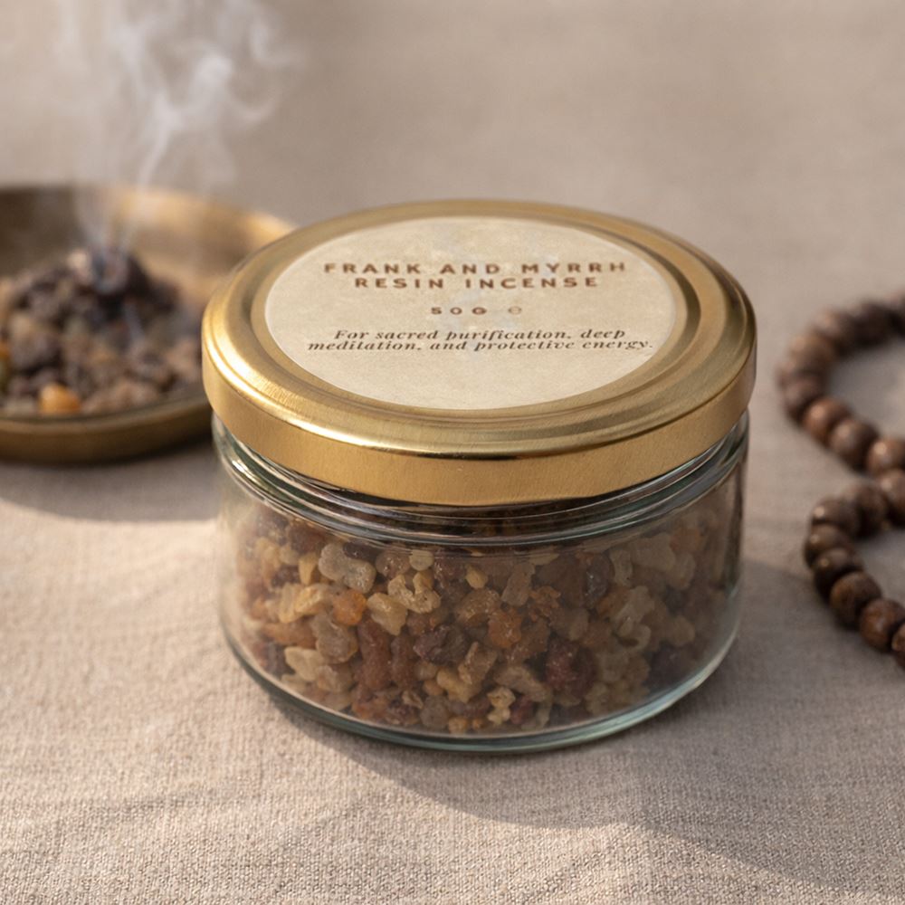 Resin Incense, 50g, Frank and Myrrh