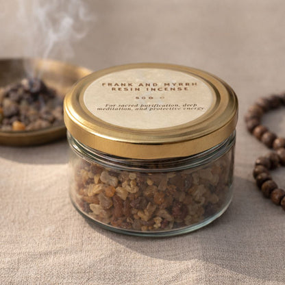 Resin Incense, 50g, Frank and Myrrh