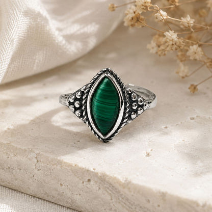 Silver-Plated Adjustable Ring (#01)